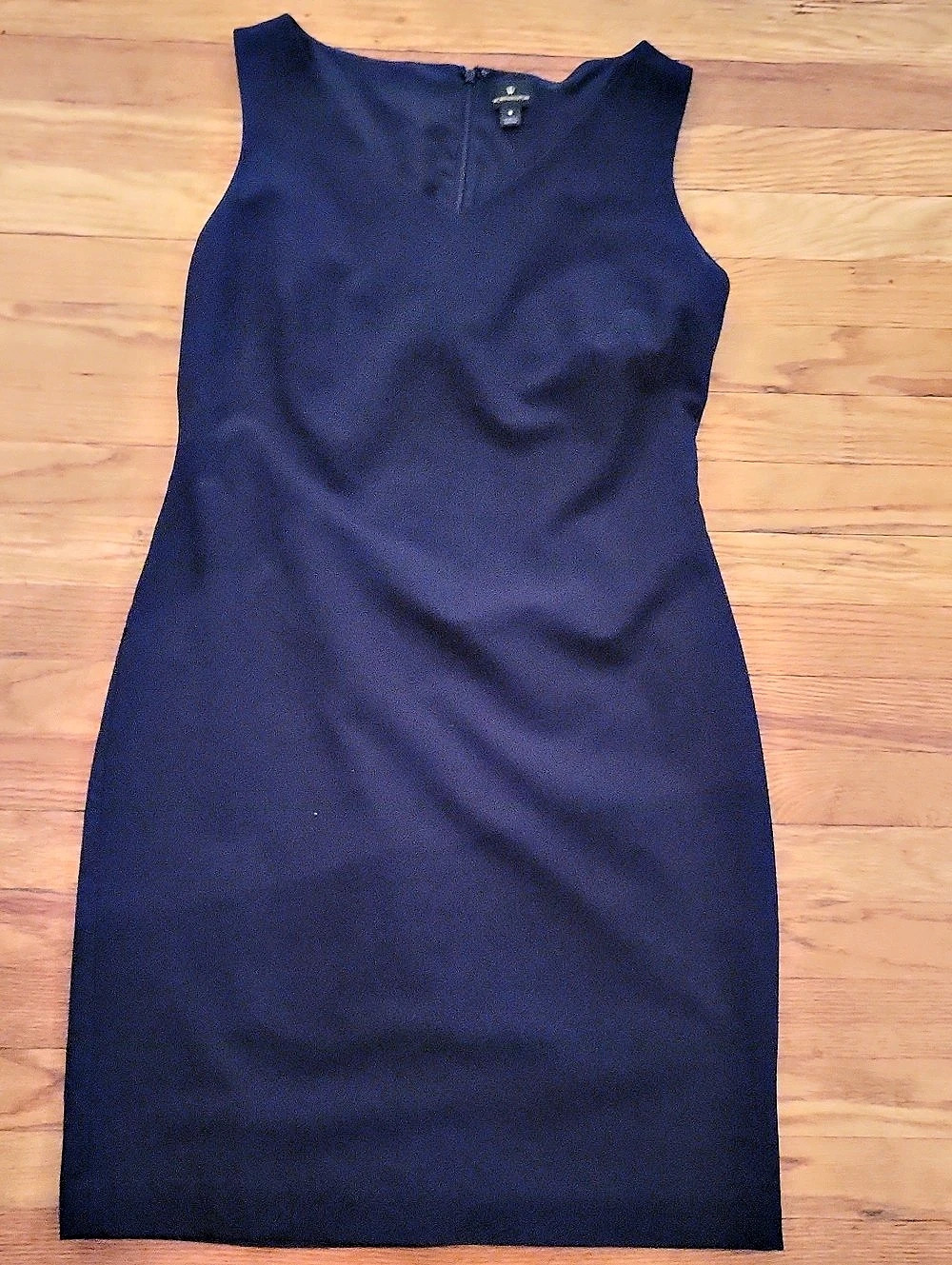 Worthington Sleeveless Midi Dress in Black Like New